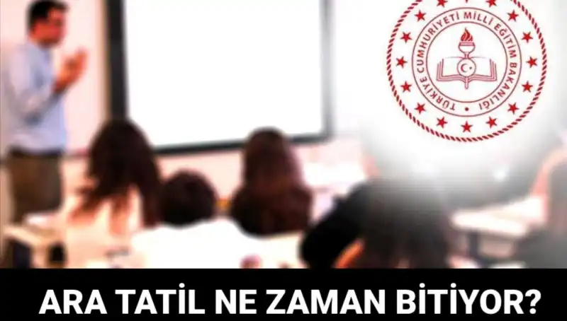 2023-2024 Eğitim Dönemi Ara Tatil Tarihleri ve Okulların Açılış Zamanı