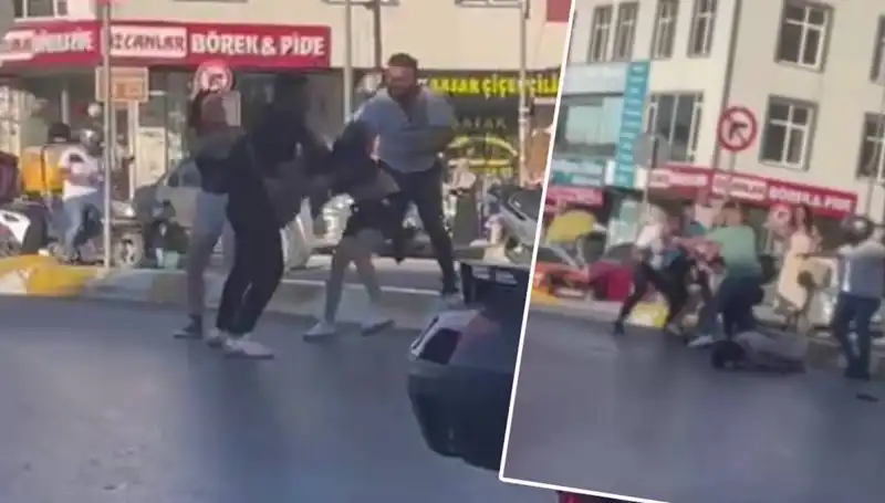 Esenyurt'ta Motosikletli Kadınlara Yok Böyle Bir Saldırı: Dehşet Anları!