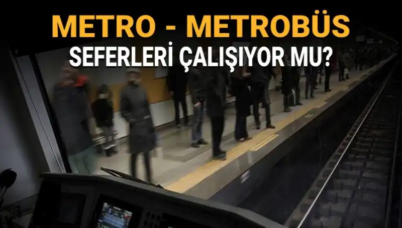 İstanbul'da Bugün Metrobüs ve Metro Seferleri Hakkında Her Şey!