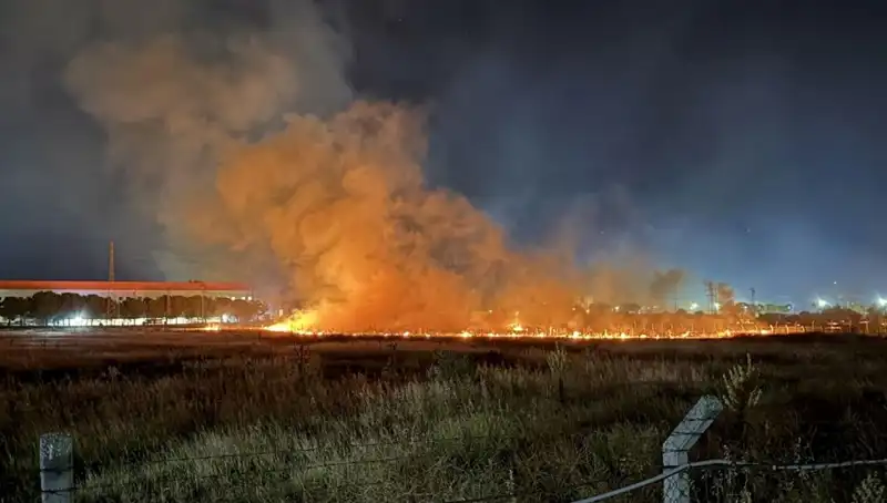 İzmir'de Gece Yarısı Yangın Paniği: Vatandaşlar Uykusuz Kaldı